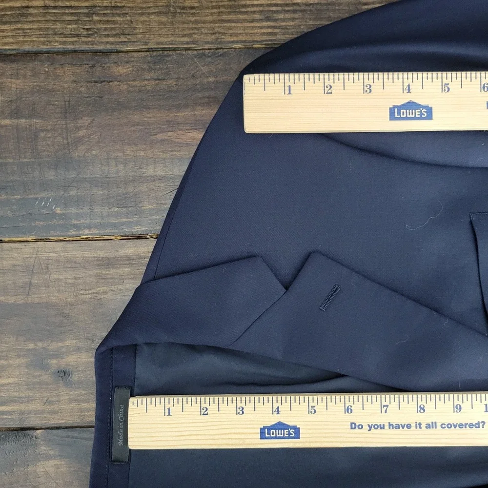 Lauren‎ Ralph Lauren Men's Sport Coat Blazer Two Button Deep Navy Wool Sz 42L